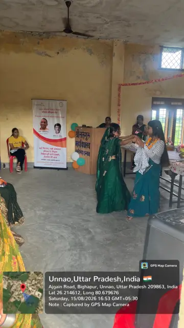 Independence Day celebration — audience at the training centre
